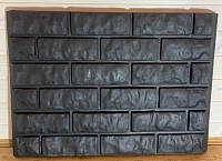 Жаропрочная плита антиогонь черный сатин (700*500*50)